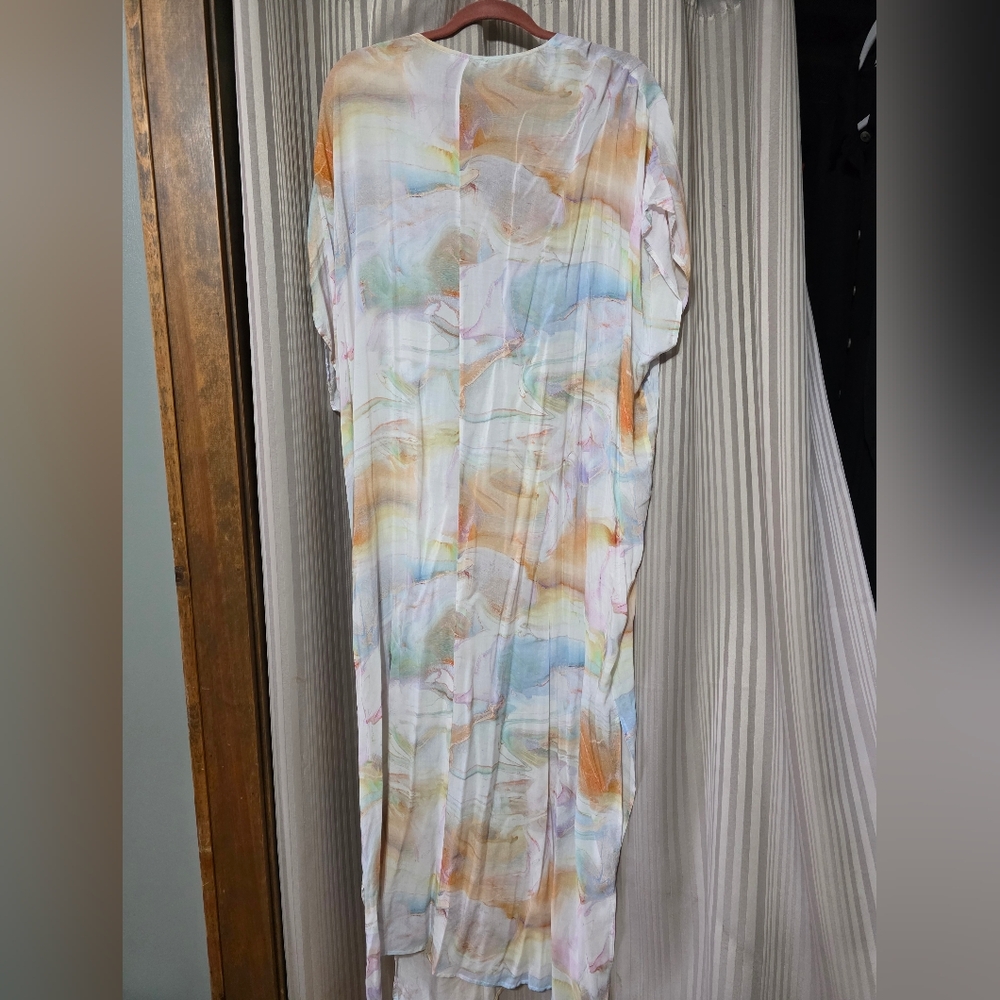Women's Multicolor Robe - Picture 2 of 5